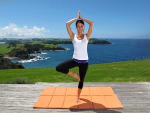Nude yoga by the sea - FitNakedGirls Photos